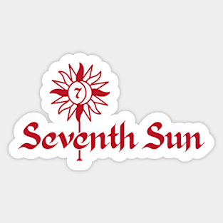 Seventh Sun Logo Sticker